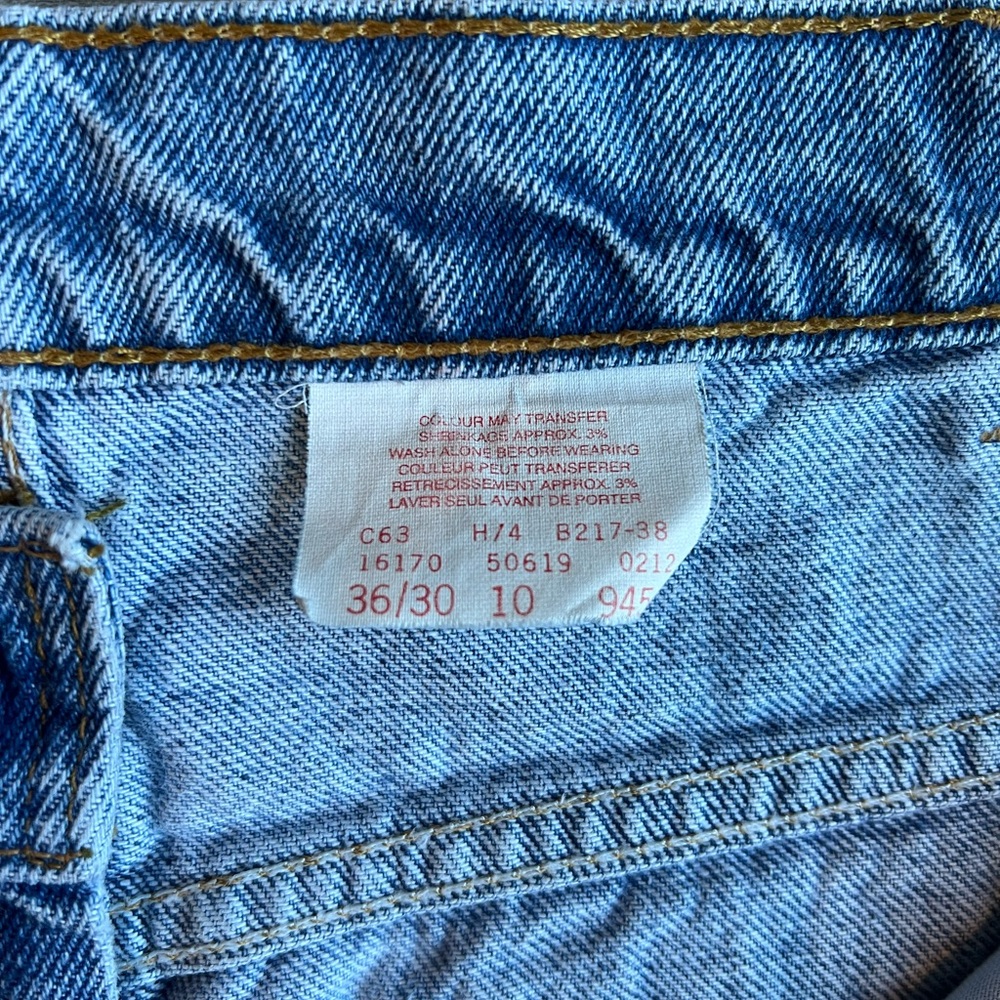 Vintage Levi’s Orange Tab 619 Blue Jeans - Picture 8 of 8